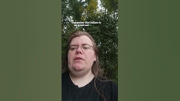 remember that failure is an event not a person