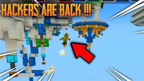 Hackers are back in bedwars blockman go adventure new version