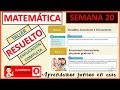 Semana 20: Básica Superior TALLER de MATEMÁTICA RESUELTO 👨‍🏫🔢