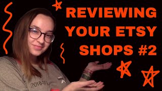 Reviewing Your Etsy Shops #2 [CC] | Alex&#39;s Innovations