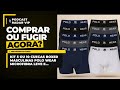 Kit Cuecas Boxer Polo Wear: Microfibra Leve e Conforto Inigualável | Radar VIP