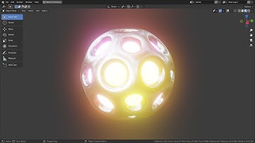 Blender Tutorial - Geodesic dome based mesh