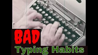 CORRECTING BAD TYPING HABITS WITH THE SMITH CORONA ELECTRIC TYPEWRITER 63024