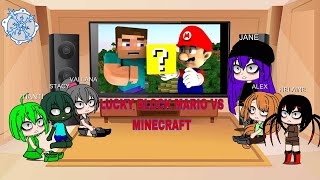 Gacha Club Overworld Mobs   Alex React Lucky Block Mario Vs Minecraft!