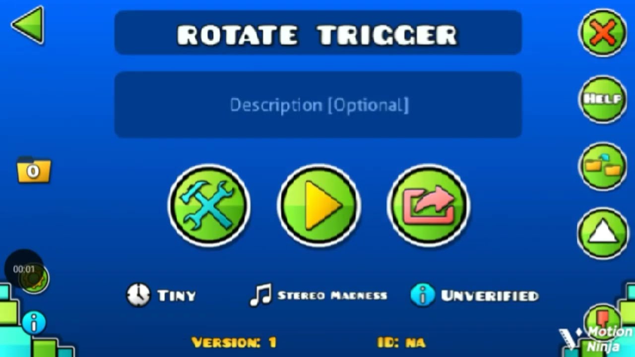 How to use the rotate trigger in gd
