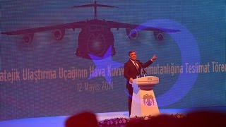 Cumhurbaşkanı Gül, A400M Uçağı Teslim Töreninde Konuştu-12.05.2014