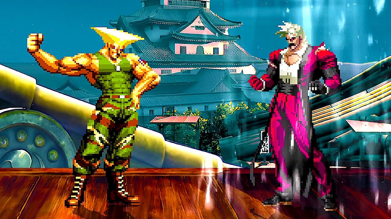 Guile Super vs. God Rugal (KOF) - high-stakes battle - YouTube