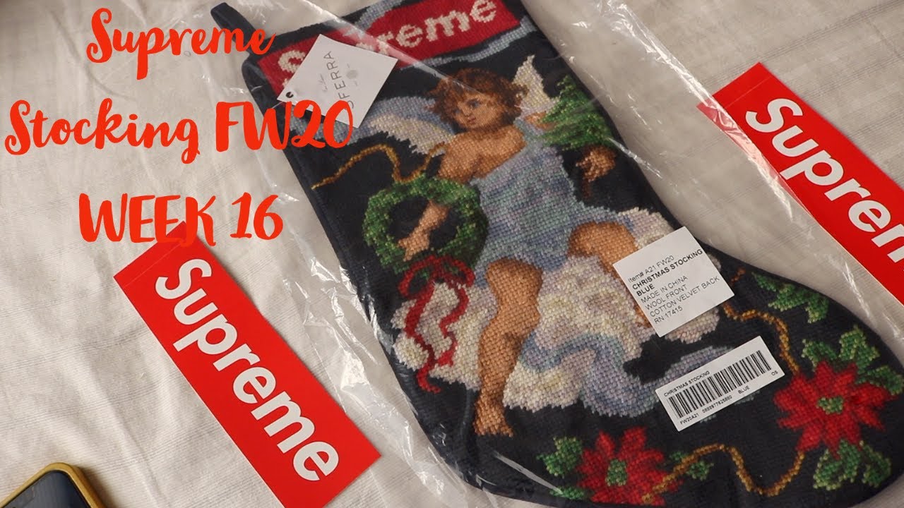 Supreme Christmas Stocking FW20