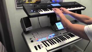 Bad Boys Blue "Show Me The Way" cover dance 2015 T4 & Korg Krome chords