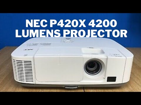 #nec #projector
NEC P420X 4200 Lumens Projector