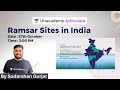 Ramsar Sites in India for UPSC | Sudarshan Gurjar