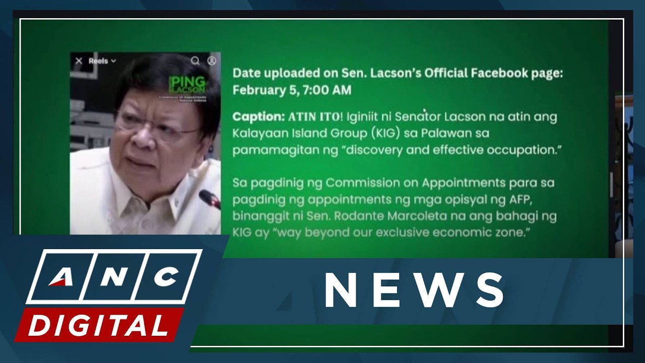 Word war between senators Marcoleta, Lacson over West PH Sea comments takes turn for the worse | ANC