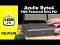 Azulle Byte4 Review -  A Fanless Mini PC Powered by Ethernet / POE !