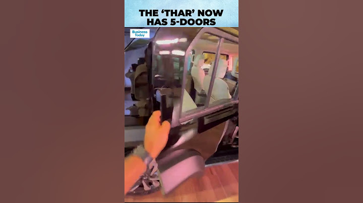 Will You Buy The New Thar For Rs.12.99 Lakh?