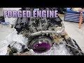 350Z Twin Turbo (11) - Engine Build & Setting The Car On Fire