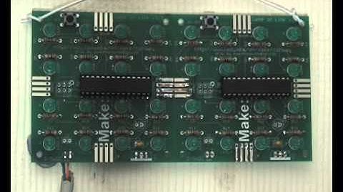 Two Adafruit Game of Life Kits