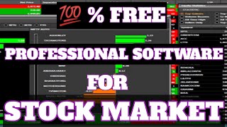 FREE SOFTWARE FOR STOCK MARKET ANALYSIS// BEST FREE CHART ANALYSIS SOFTWARE// PROFESSIONAL SOFTWARE screenshot 4