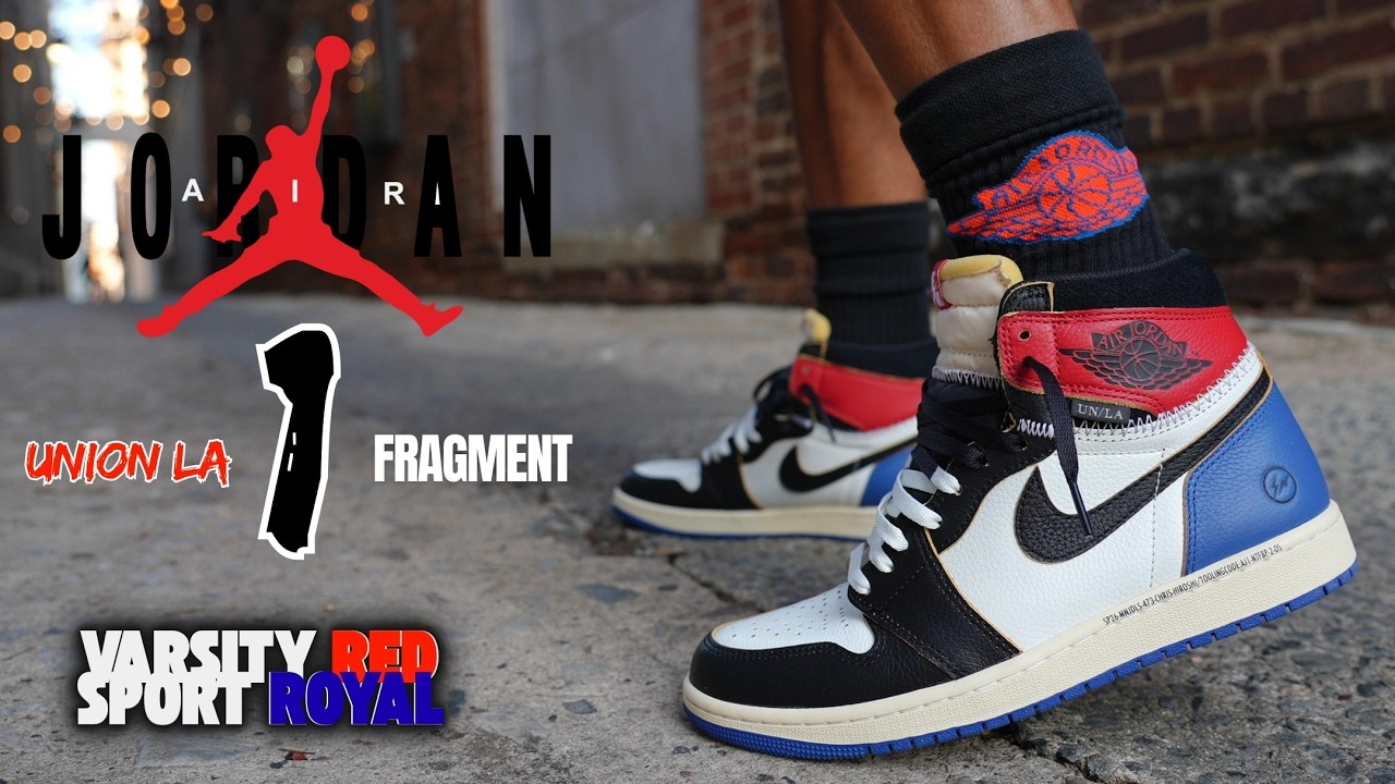 2026 JORDAN 1 FRAGMENT X UNION LA VARSITY RED SPORT ROYAL DETAILED