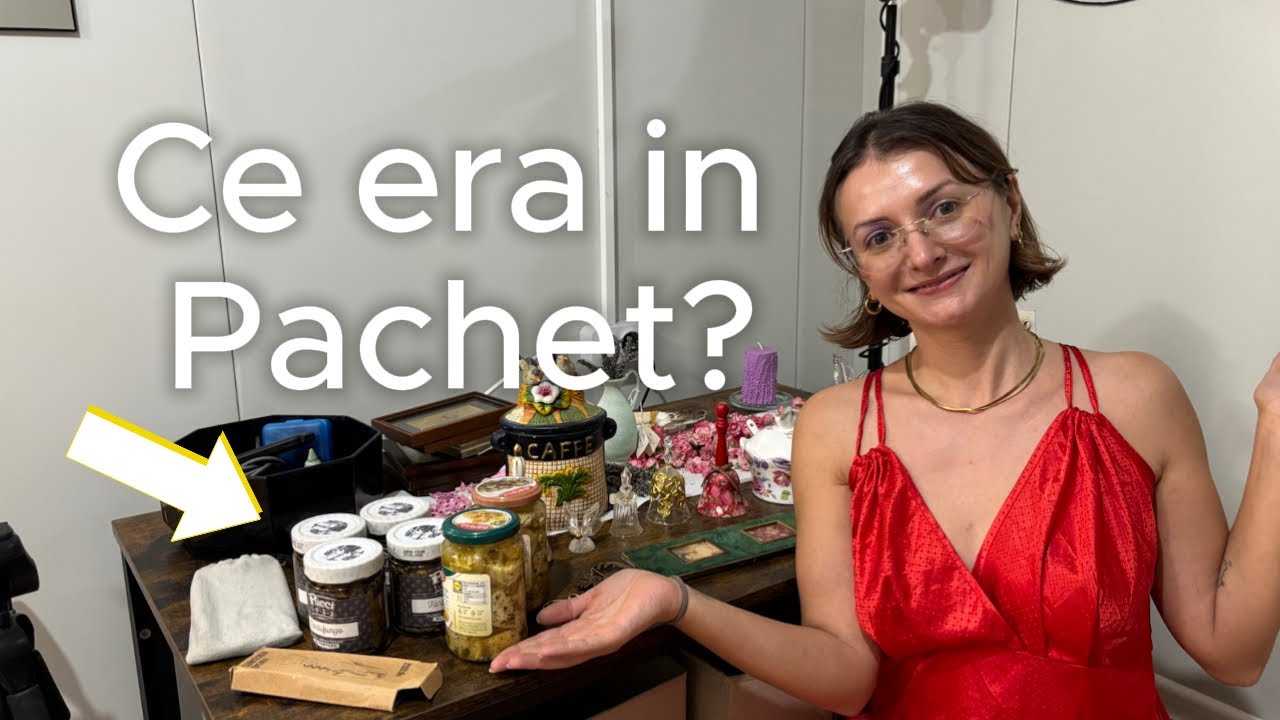 Am PRIMIT un colet din ITALIA, de la rudele noastre. Ce era in pachet ...