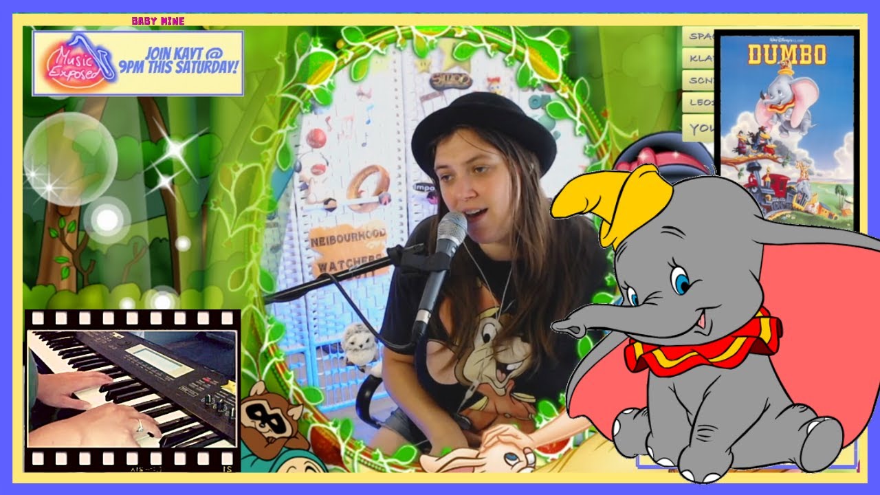 Kayt sings ' Baby mine ' live on Twitch | DUMBO
