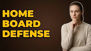 Can You Explain Defensive Blocking Strategy For The Home Board?