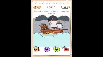 Brain Test 2 Tricky Stories CAPTAIN MARY Level 7 Walkthrough