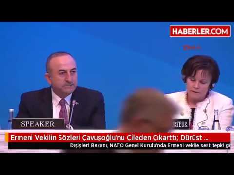Mövlud Çavuşoğlu erməni millət vəkilinin sualına elə cavab verdi ki...