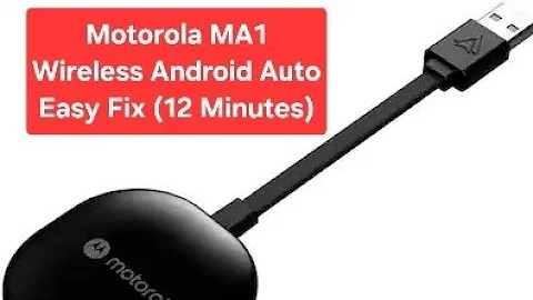 Motorola MA1 Wireless Android Auto Failing - SUPER EASY DIY Fix in under 15 minutes 👌