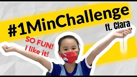 #1MinChallenge EP15 | I LOVE THE 1 Min Challenge! | Speed Mental Calculation NO CALCULATOR ft. Clara
