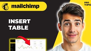How To Insert A Table In Mailchimp (Easiest Way) (2026 Guide)