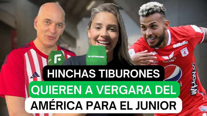 Hinchas tiburones quieren a Vergara del América para el Junior
