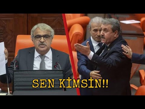 Mustafa Destici Meclis Başkanı İle Kavga Etti. (2019)