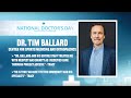 Dr. Tim Ballard Recognized for  National Doctors Day