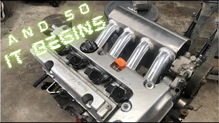 Building A Custom Intake Manifold For The Honda K Series Porsche 911 - Part 1