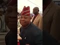 Governor of Osun state Ademola Adeleke did not dissapoint on his swearing-in day as he dances Buga.