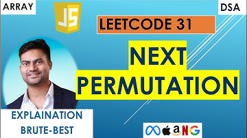 Next Permutation Explained | LeetCode 31 | JavaScript (Step-by-Step Solution)