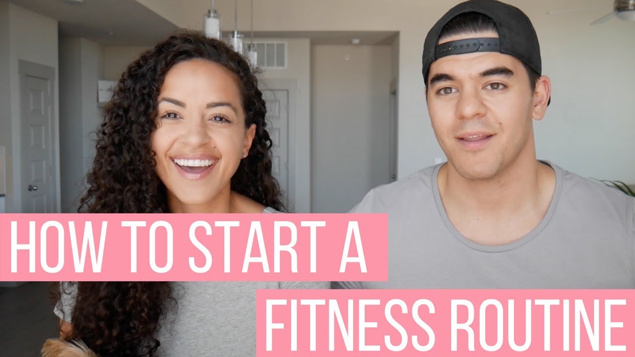 How To Start & Keep A Fitness Routine || FREE WORKOUT PROGRAM - YouTube