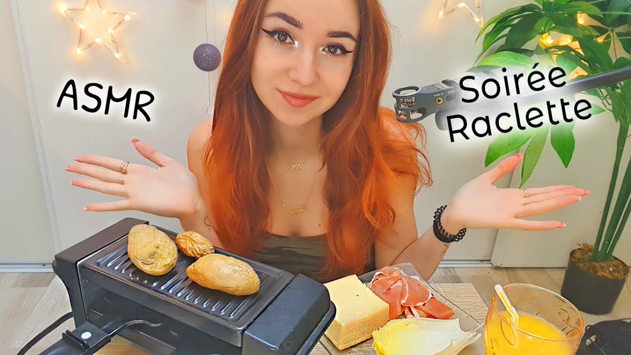 ASMR Soirée RACLETTE ! (Roleplay on passe la soirée ensemble)