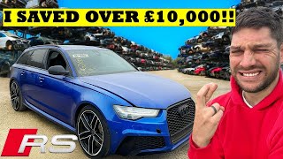 картинка: Я КУПИЛ САМУЮ ДЕШЕВУЮ AUDI RS6 В ВЕЛИКОБРИТАНИИ!... ВОТ КАК...