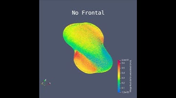 SPH coalesence simulation of two water droplets