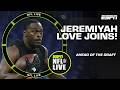 Jeremiyah Love tells us why he's the BEST PLAYER in the 2026 NFL Draft 💪 | NFL Live