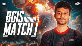 First match of bgis round 3 ⚡⚡⚡⚡⚡ | HH SYED OP