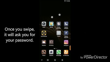 Gionee M7 Power - How to enter private space