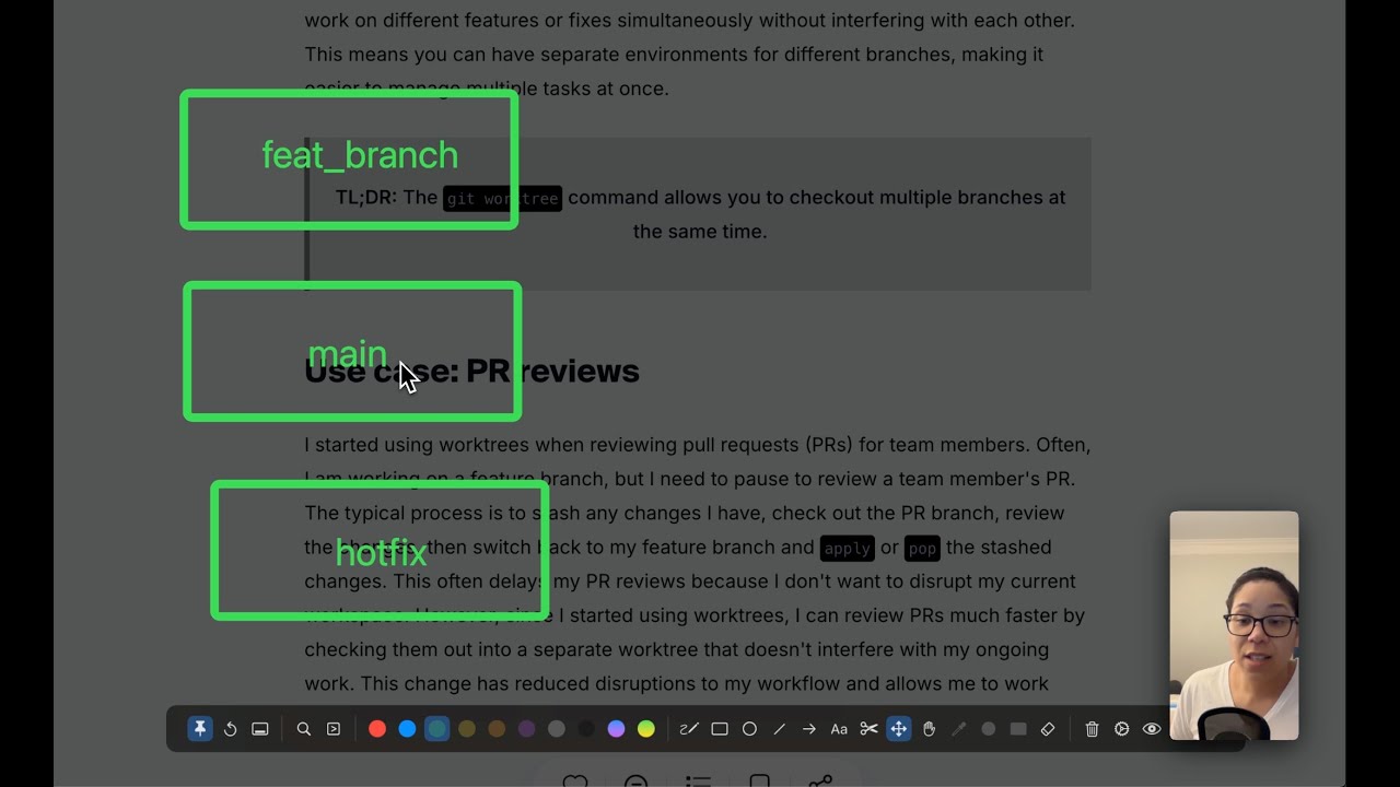 Learn git worktree in under 15 minutes - YouTube