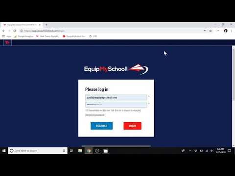 Paula's Full Walkthrough of the EquipMySchool Procurement Portal