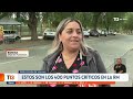 Estos son los 400 puntos críticos de la Región Metropolitana