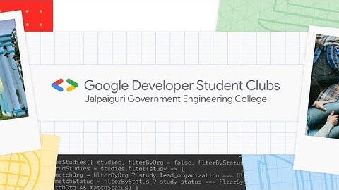 GDSC JGEC Intro Video