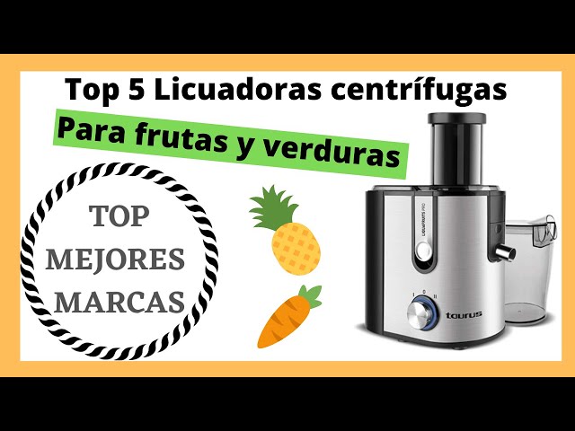 🧡TOP 5 Licuadoras DE FRUTAS Y VERDURAS 2020. 