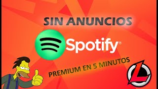 SPOTIFY PREMIUM PC EN 5 MIN SIN PROGRAMAS Y CON TU CUENTA, GRATIS Y FUNCIONA