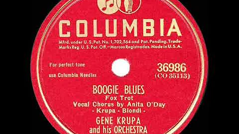 1946 HITS ARCHIVE: Boogie Blues - Gene Krupa (Anit...